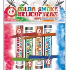 COLOR SMOKE HELICOPTERS